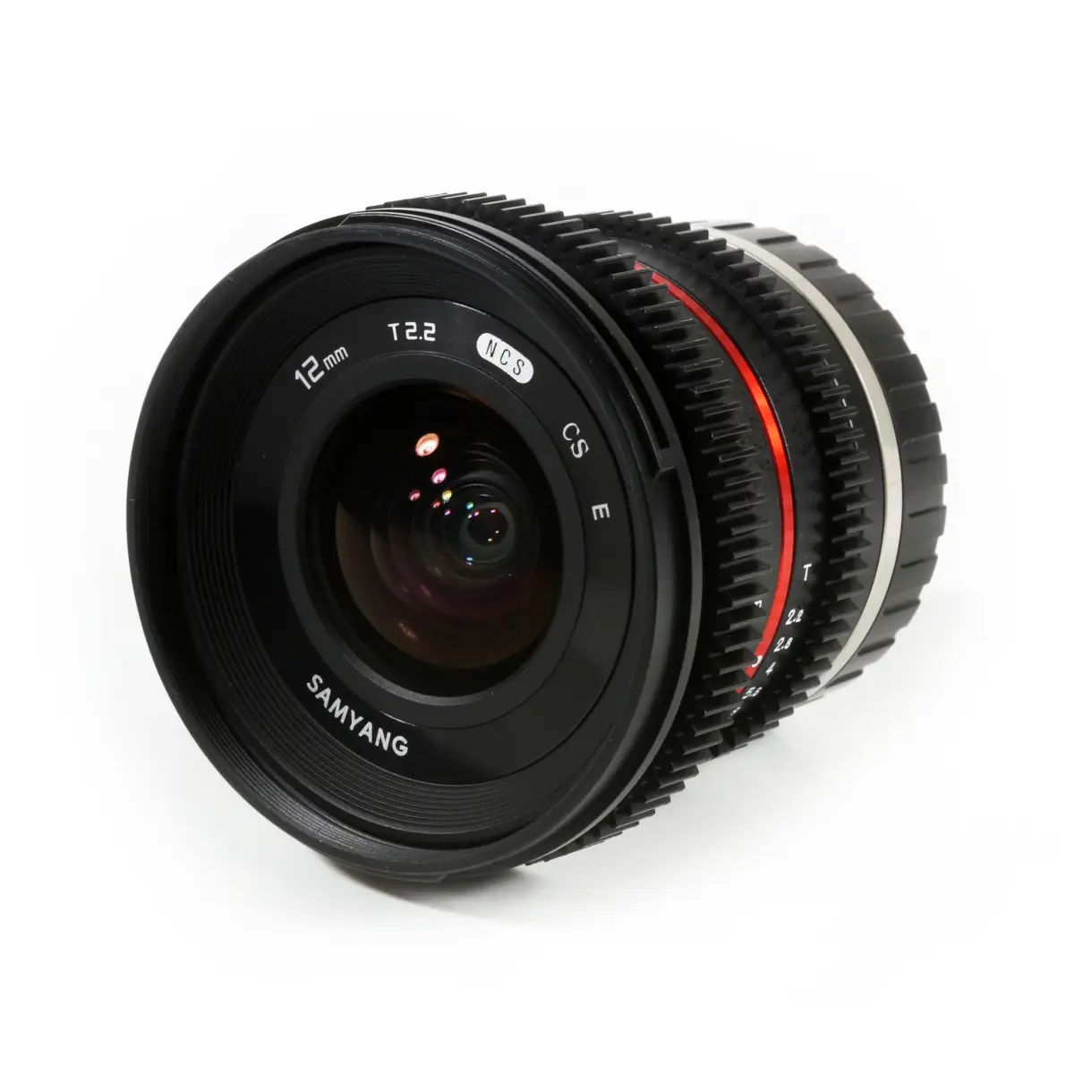 Samyang T2.2 12mm NCS CS シネレンズ Amazon.com : Samyang SY12M-E-BK 12mm F2.0 Ultra Wide Angle