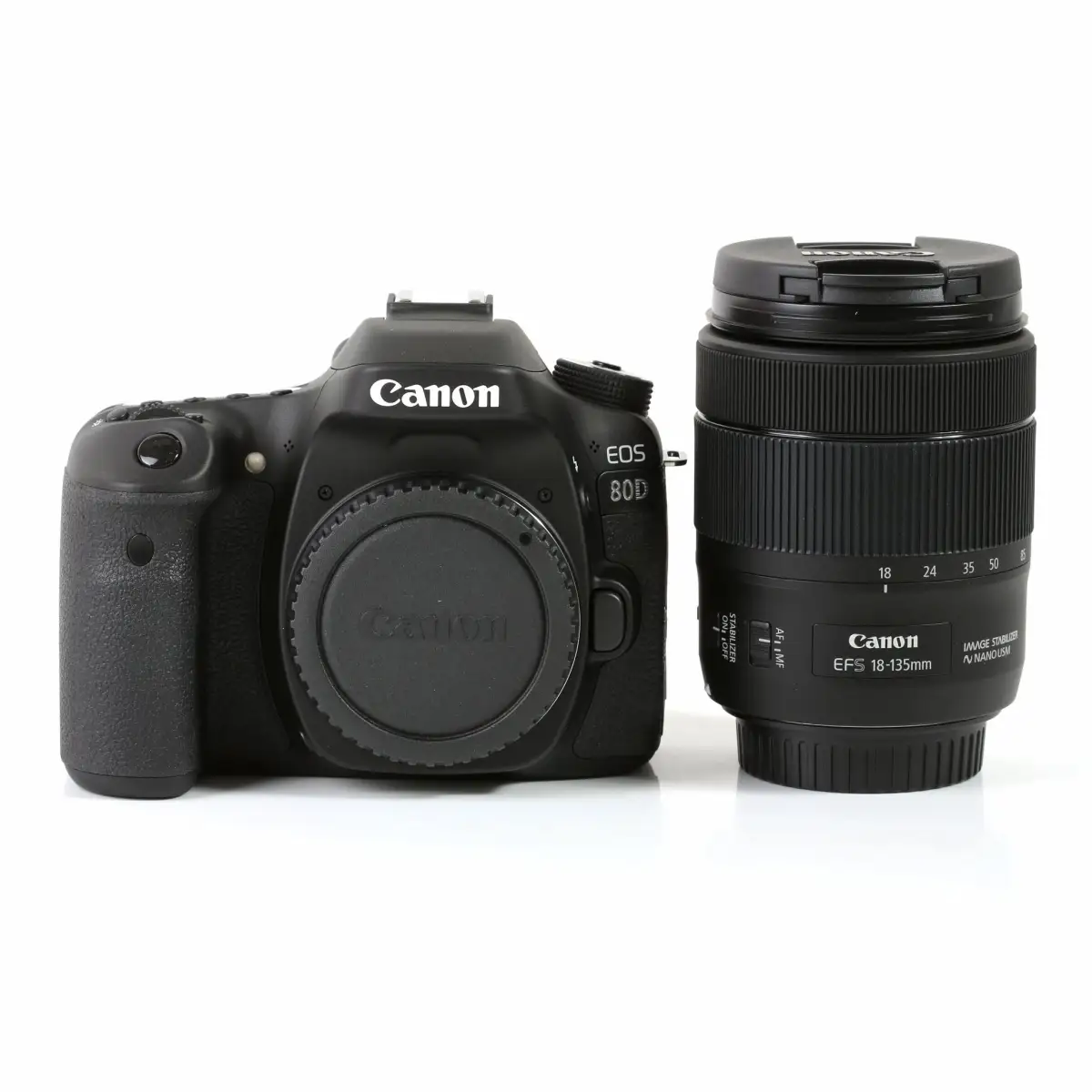 Buy Canon EOS 80D Digital SLR Camera + 18-135mm f/3.5-5.6 IS