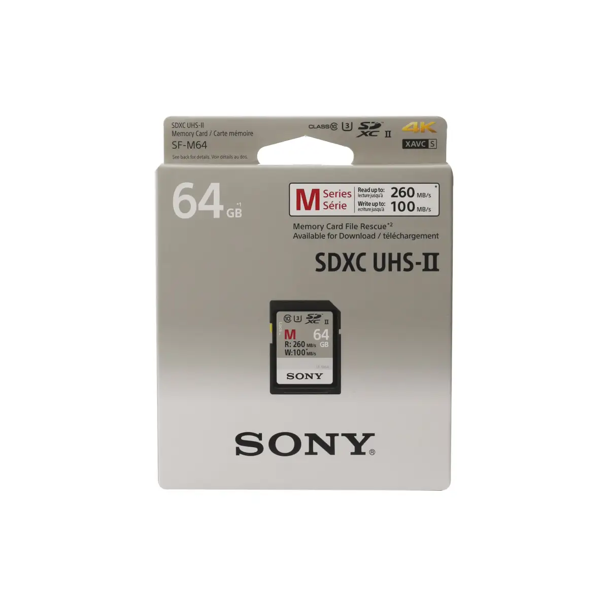 Buy Sony 64GB SF-M Series UHS-II SDXC Memory Card (SF-M64) E