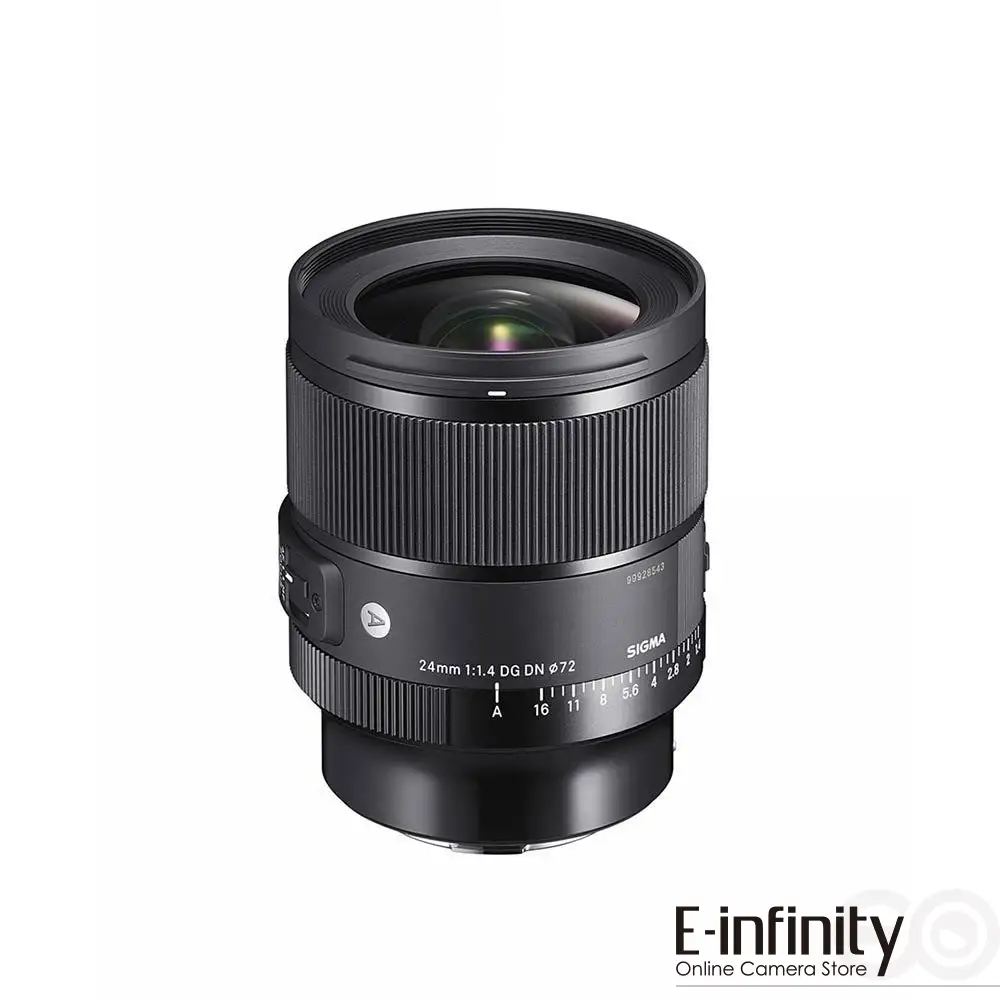 Buy Sigma 24mm f/1.4 DG DN Art Lens for Sony E Mount - E-Infinity