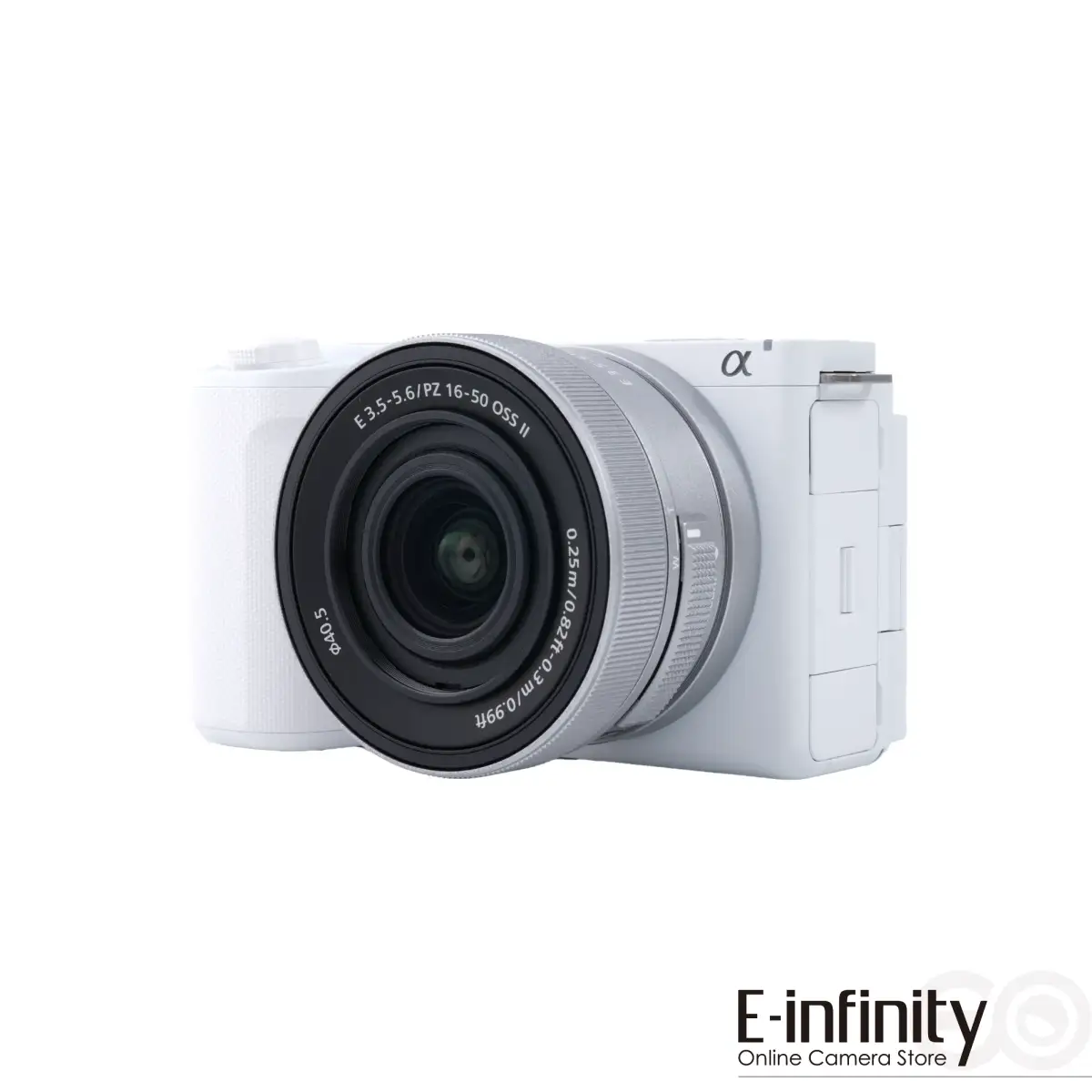 Buy Sony ZV-E10 II Mirrorless Camera with 16-50mm Lens (White) - E