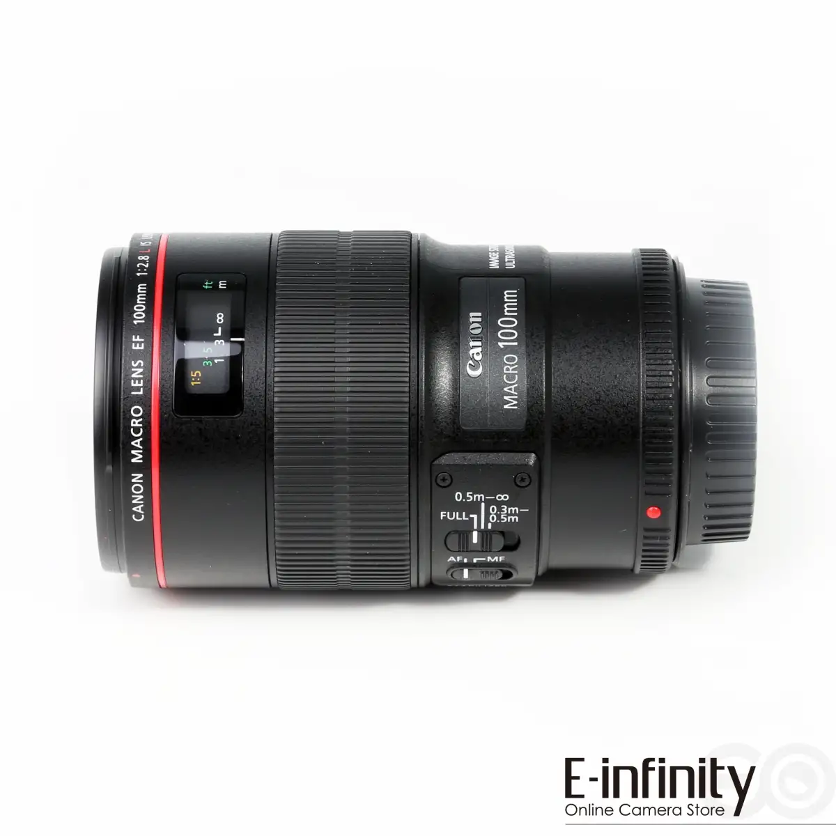 Buy Canon EF 100mm f/2.8L Macro IS USM Lens - E-Infinity