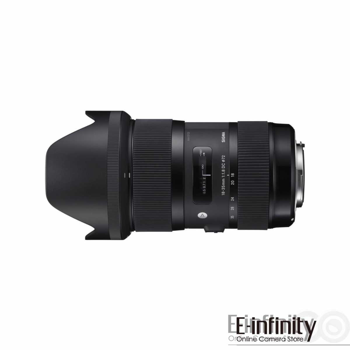 Buy Sigma AF 18-35mm F1.8 DC HSM Lens Art Series Nikon - E-Infinity