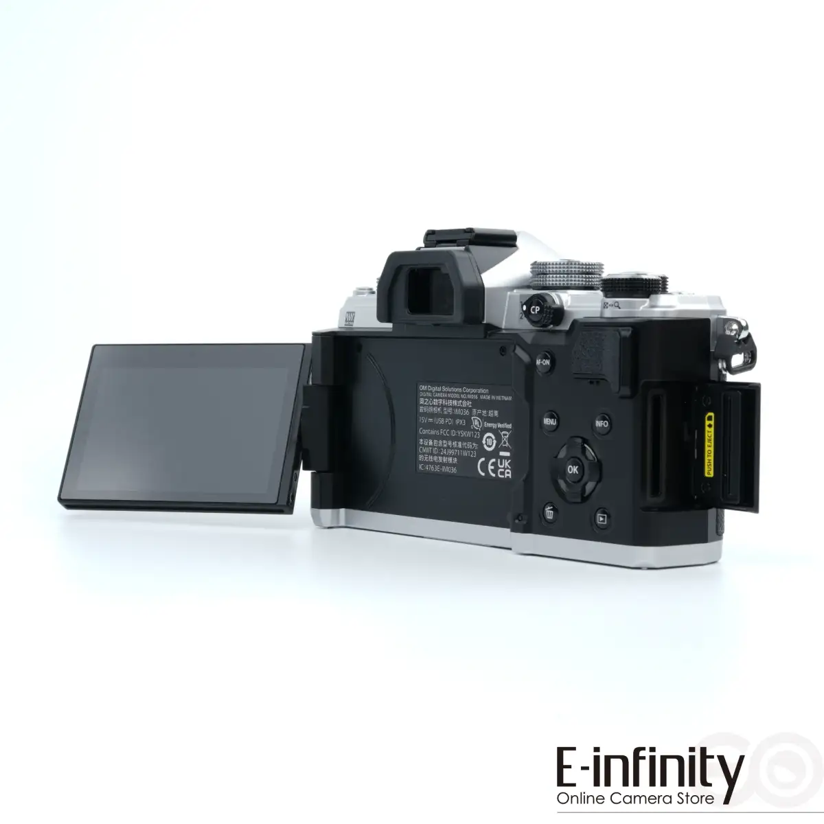 Buy Olympus OM SYSTEM OM-3 Mirrorless Camera Body (Silver) E