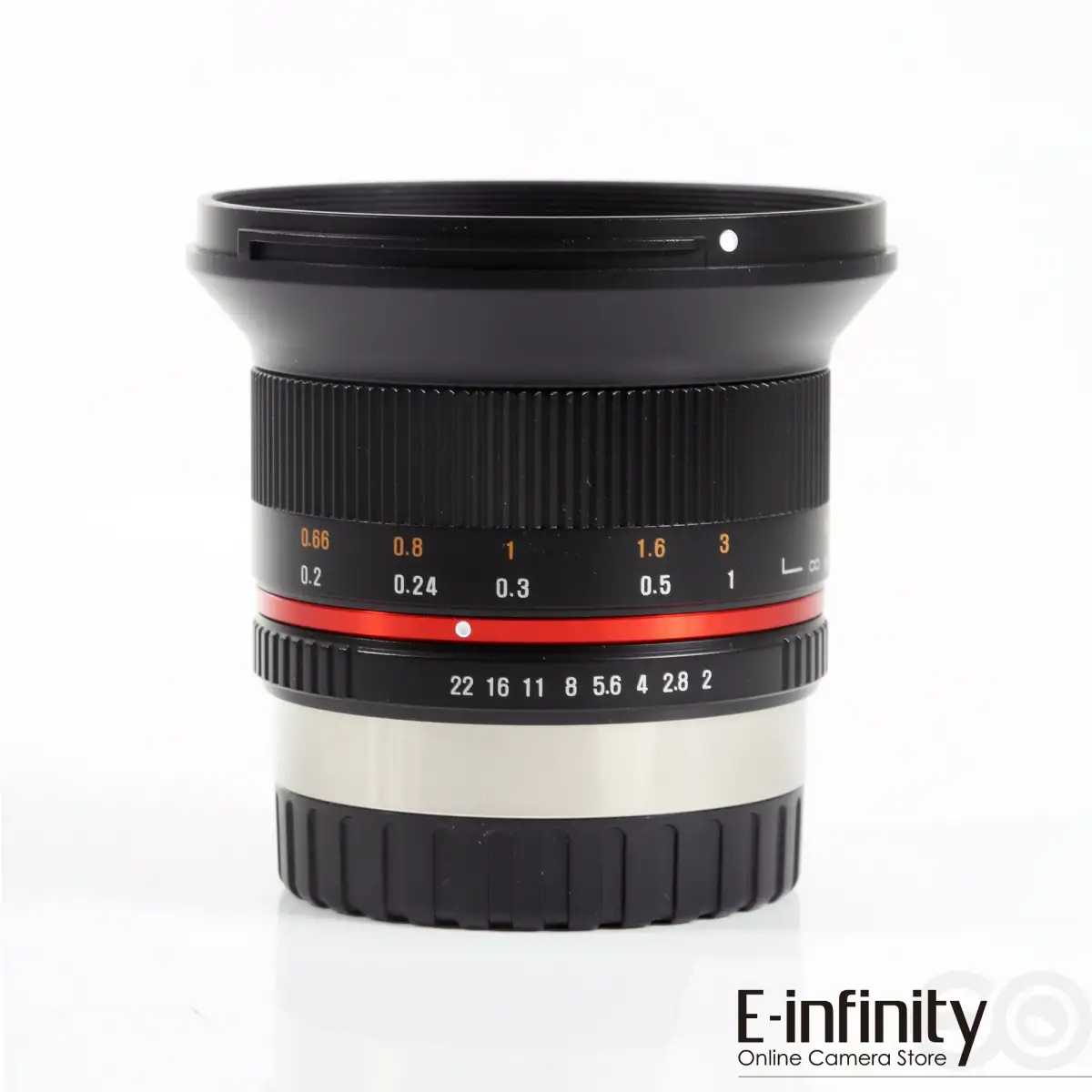 Buy Samyang 12mm f/2.0 NCS CS Lens for X Mount (Black) - E-Infinity