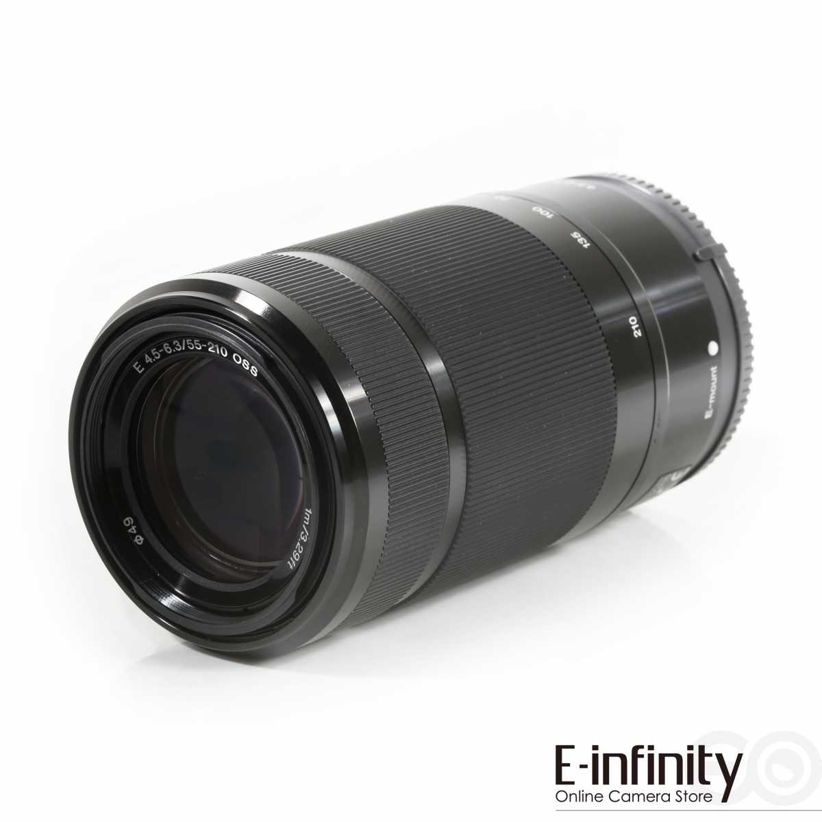 Sony E 55-210mm F4.5-6.3 OSS E-mount Lens SEL55210 (Black)