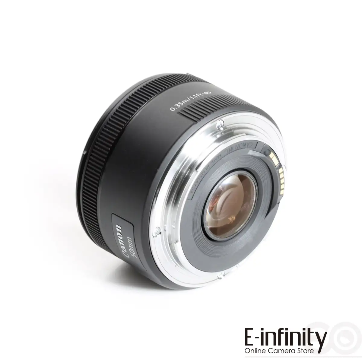 Cumpără Obiectiv Canon EF 50mm f/1.8 STM - E-Infinity Cumpără Obiectiv Canon EF 50mm f/1.8 STM - E-Infinity
