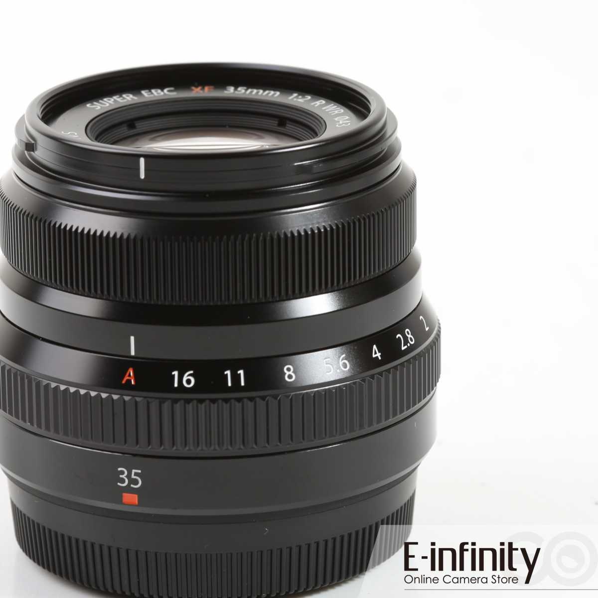 Buy Fujifilm XF 35mm f/2 R WR Lens (Black) EInfinity