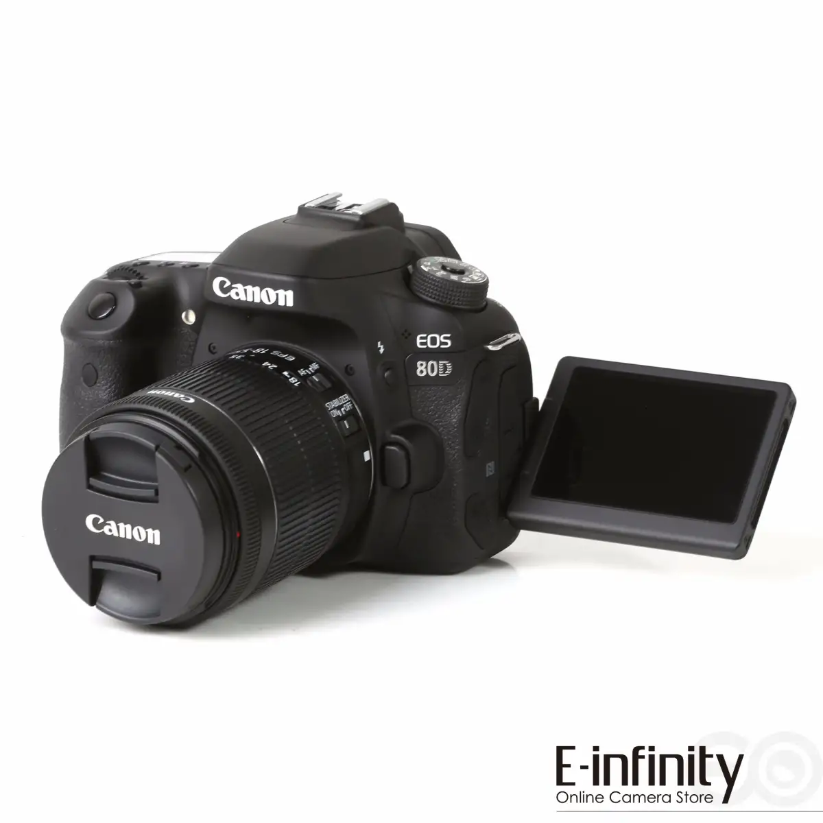 Buy Canon EOS 80D Digital SLR Camera + 18-55mm f/3.5-5.6 IS