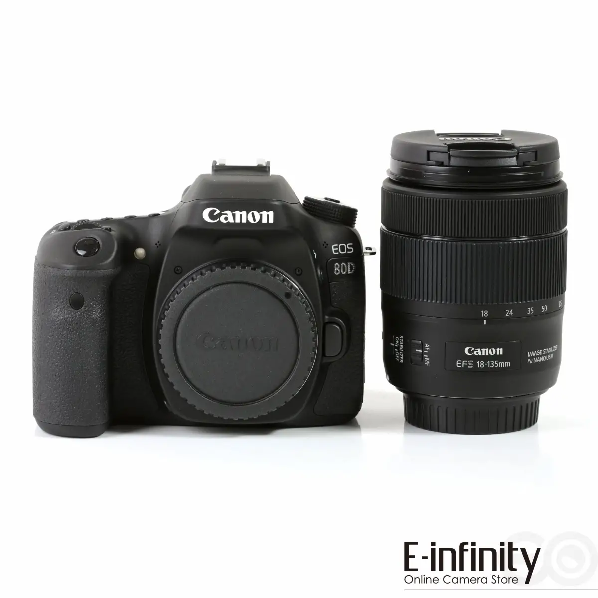 Buy Canon EOS 80D Digital SLR Camera + 18-135mm f/3.5-5.6 IS
