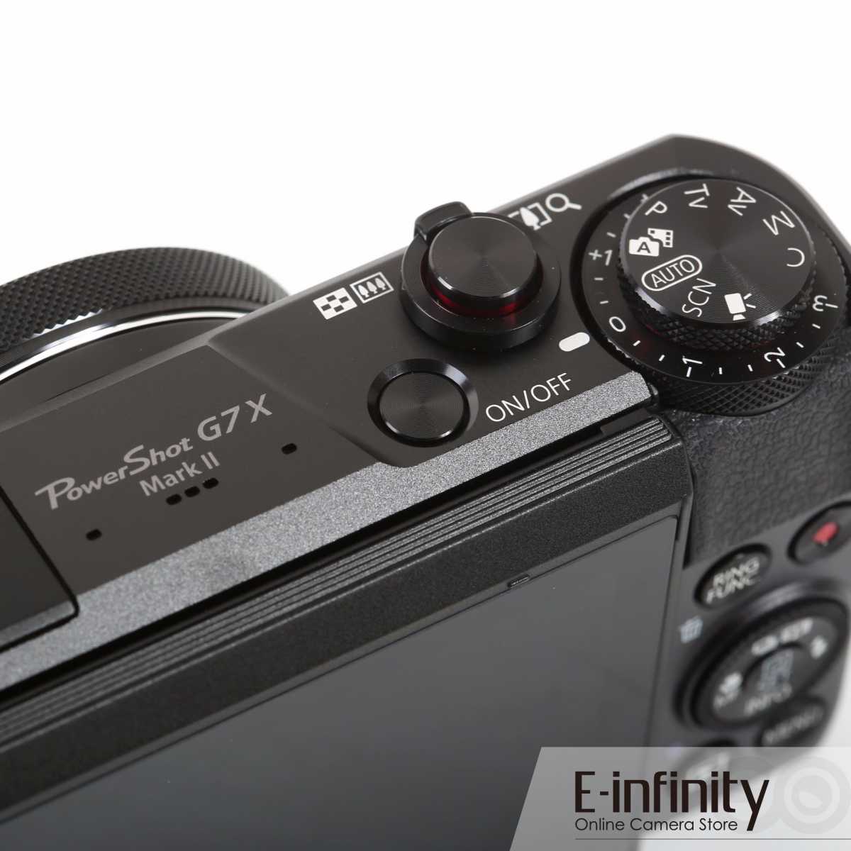 Buy Canon PowerShot G7 X Mark II Digital Camera G7X Mark 2 - E-Infinity