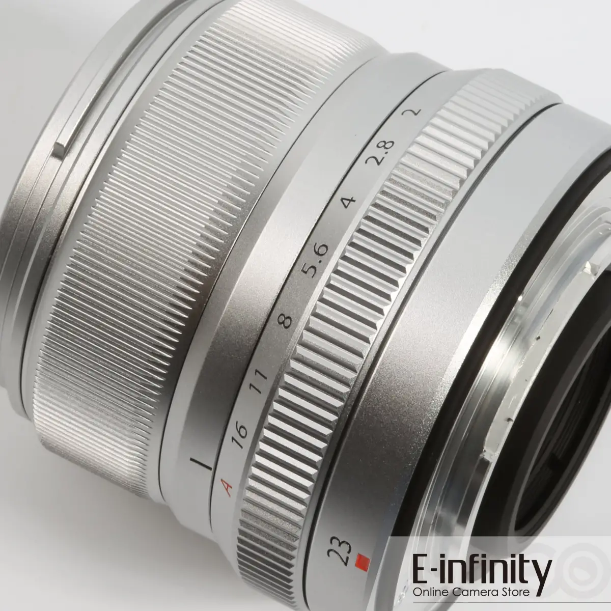 Buy Fujifilm XF 23mm f/2 R WR Lens (Silver) - E-Infinity