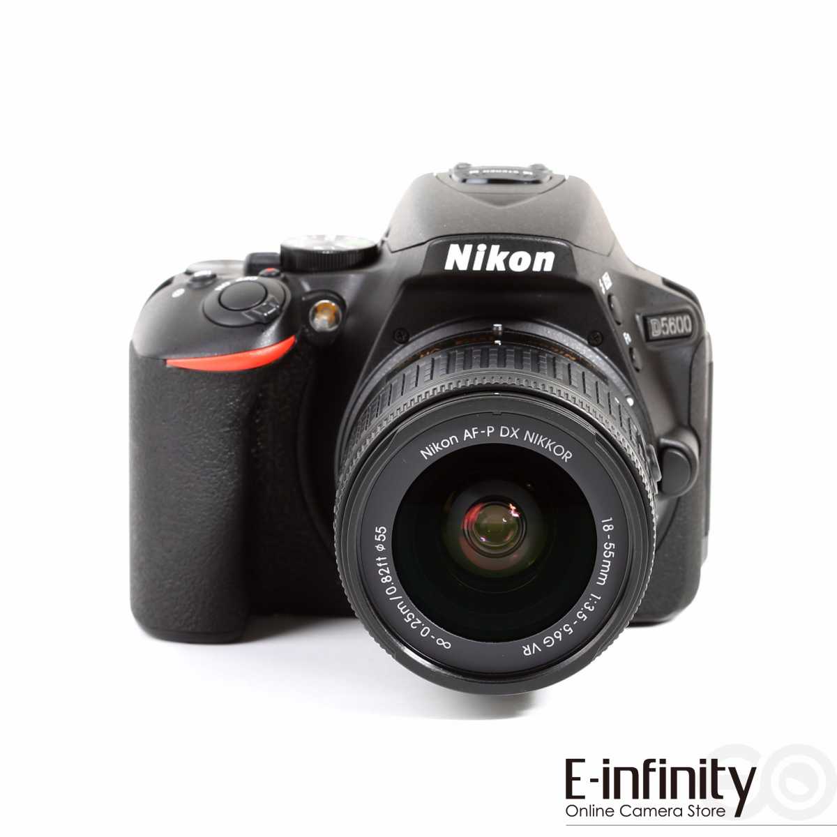 NIKON D5600 DSLR Camera Body with Dual Lens: AF-P DX Nikkor 18