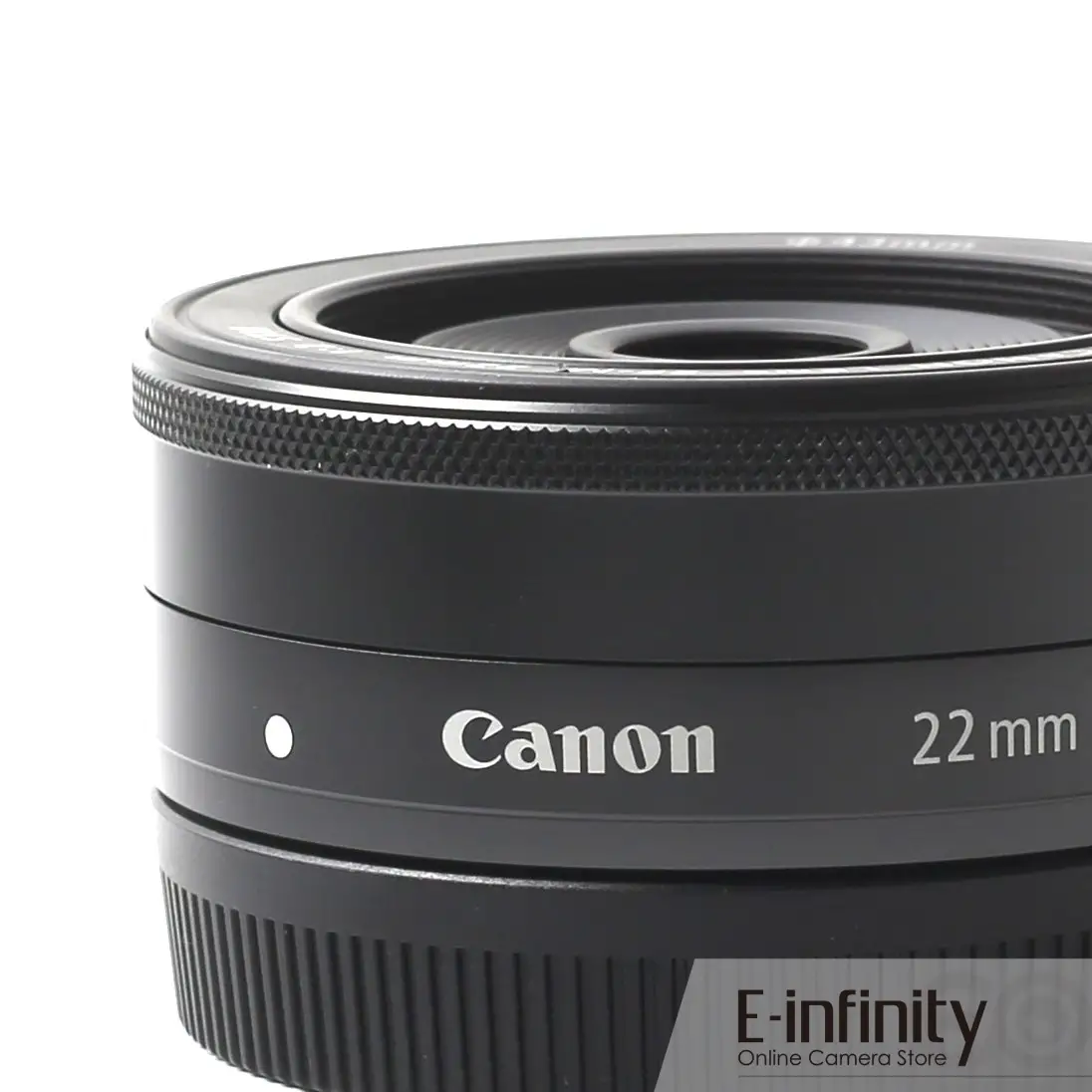 Canon EF-M 22mm F2 STM ブラック Canon EF-M 22mm f2 STM Compact System Fixed Lens (Black) : CANON
