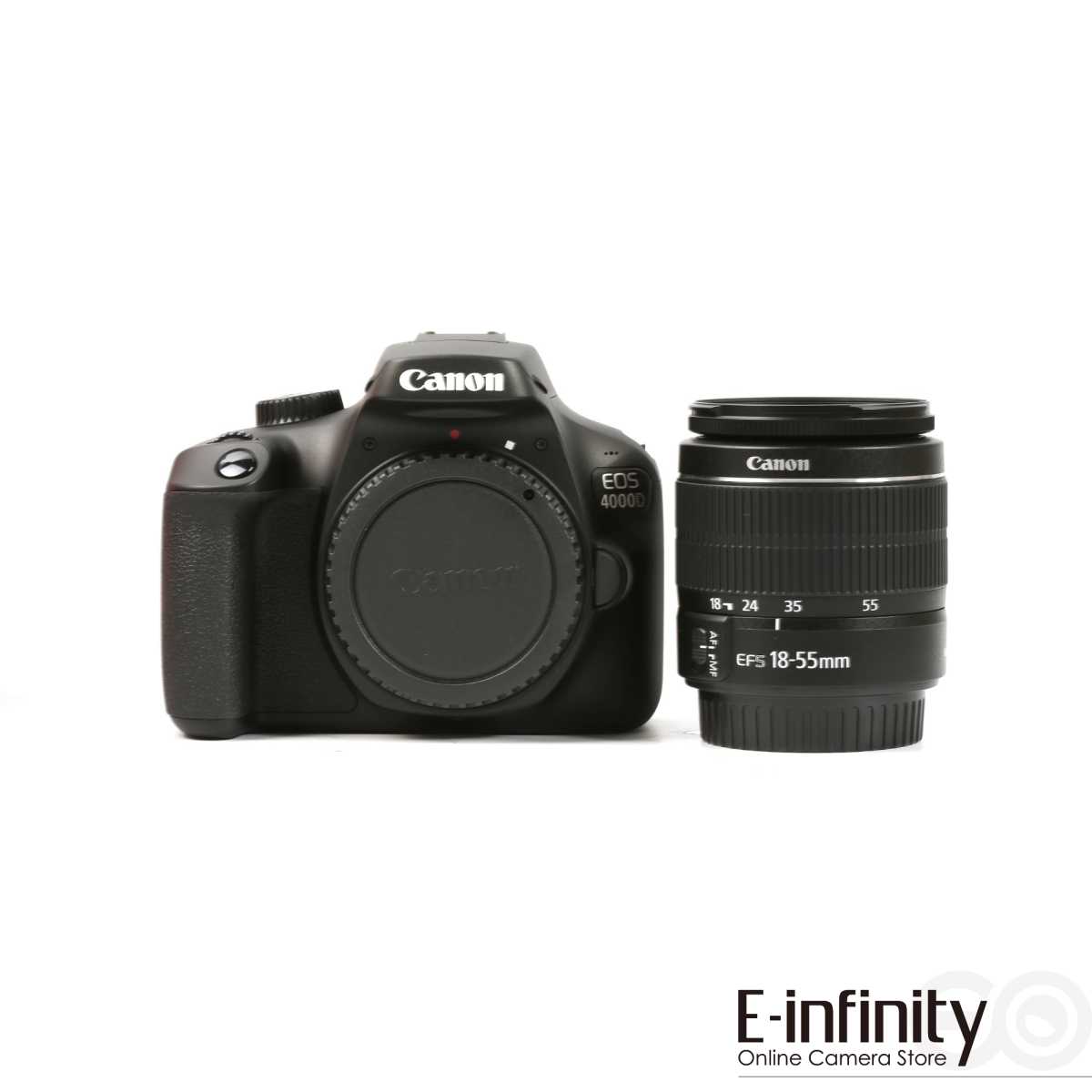 Canon Kit EOS 4000D + EF-S 18-55 DC III, 3011C003 (DC III) (Modelo  Internacional)