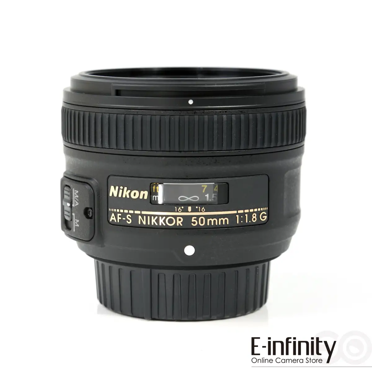 Buy Nikon AF-S Nikkor 50mm f/1.8 G Lens - E-Infinity