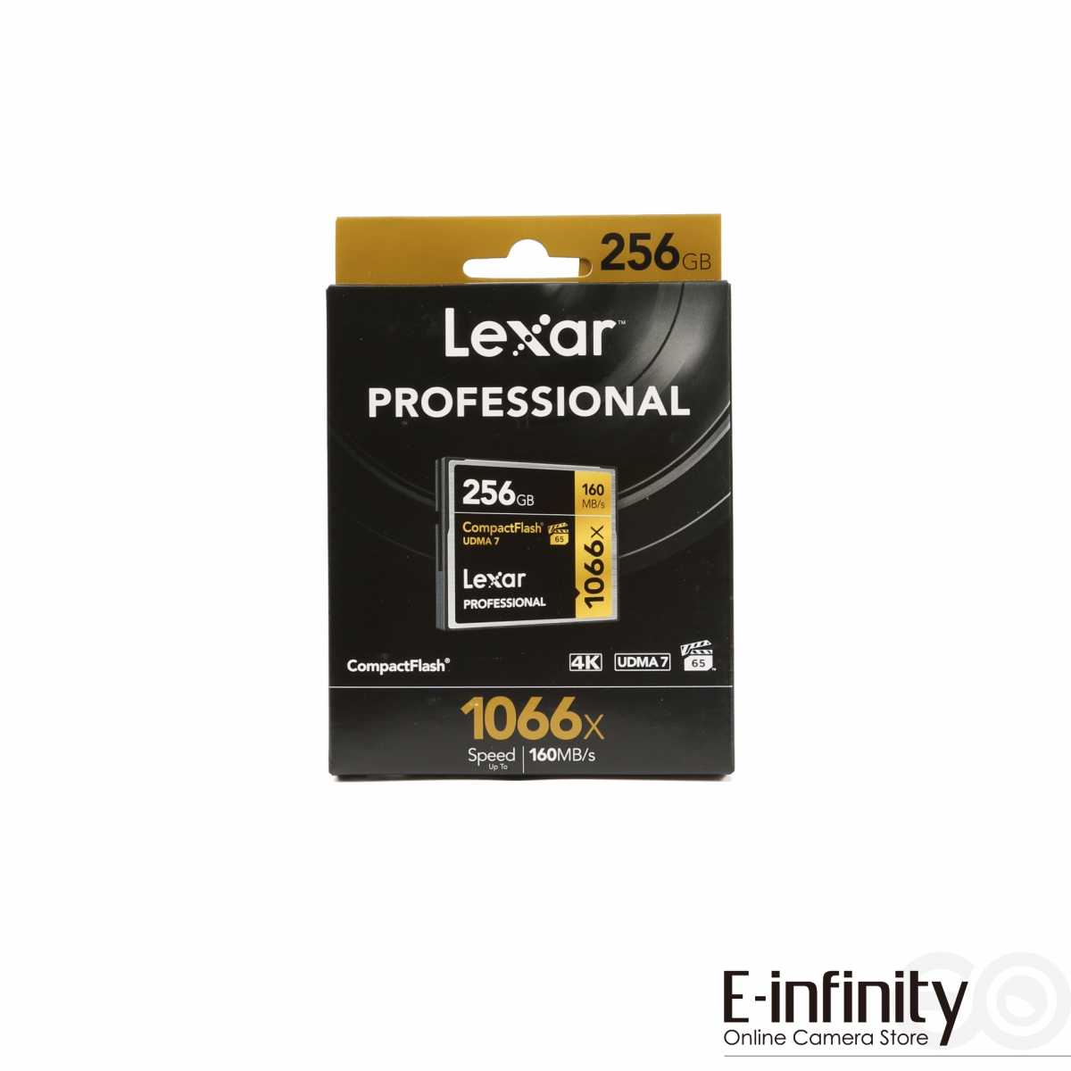 Lexar 128GB Professional 1066x CompactFlash Memory Card (UDMA 7)