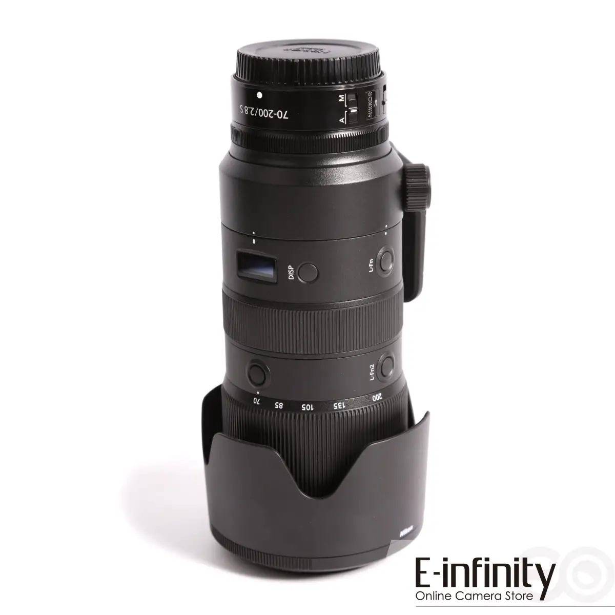 Obiettivo Nikon AF-S VR Zoom-NIKKOR 70-200mm F/2.8G IF-ED | Teleobiettivo Professionale Con Riduzione Vibrazioni Per Reflex | Versione Grigio Chiaro - 4