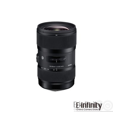 Buy Sigma AF 18-35mm F1.8 DC HSM Lens Art Series Nikon - E-Infinity