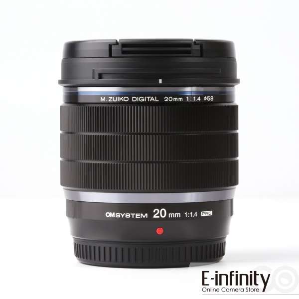 Buy Olympus OM SYSTEM M.Zuiko Digital ED 20mm f/1.4 PRO Lens - E-Infinity