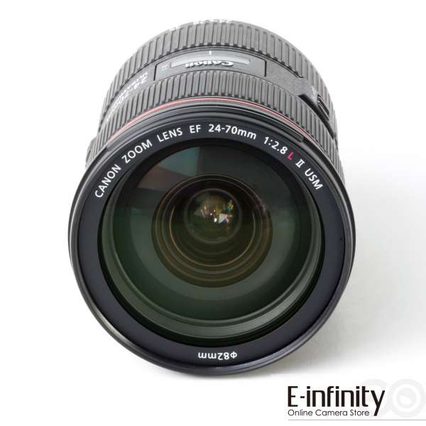 Buy Canon EF 24-70mm f/2.8L II USM Standard Zoom Lens - E-Infinity
