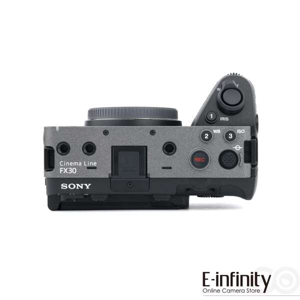 Buy Sony FX30 Cinema Line Camera (ILME-FX30b) body only - E-Infinity