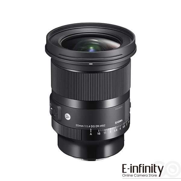 Buy Sigma 20mm f/1.4 DG DN Art Lens for Sony E Mount - E Buy Sigma 20mm f/1.4 DG DN Art Lens for Sony E Mount - E