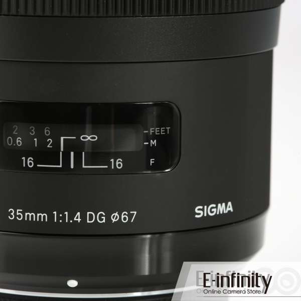Cumpără Obiectiv Sigma AF 35mm f/1.4 DG HSM Art pentru Canon - E