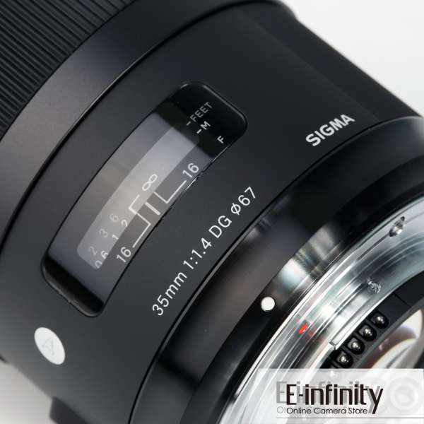 Buy Sigma AF 35mm f/1.4 DG HSM Art Lens For Canon - E-Infinity Buy Sigma AF 35mm f/1.4 DG HSM Art Lens For Canon - E-Infinity