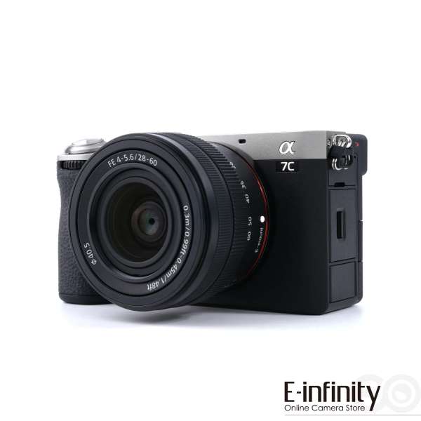 Buy Sony a7C II Mirrorless Camera with 28-60mm Lens (Silver Buy Sony a7C II Mirrorless Camera with 28-60mm Lens (Silver