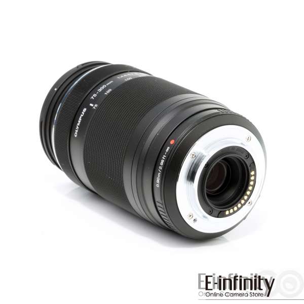 Buy Olympus M Zuiko Digital Ed 75 300mm Ii F4 8 6 7 Lens Black E Infinity