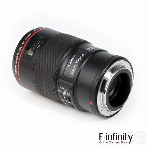 Buy Canon EF 100mm f/2.8L Macro IS USM Lens - E-Infinity