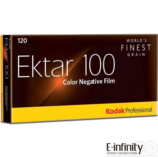 KODAK Professional Ektar100 120 5本セット Kodak Ektar 100, 120 Medium Format, Color Film (Pro-Pack of