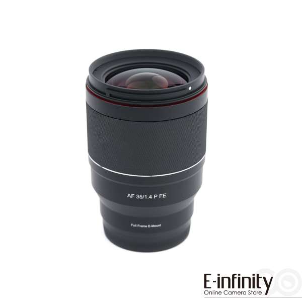 Buy Samyang AF 35mm F1.4 P FE for Sony E - E-Infinity