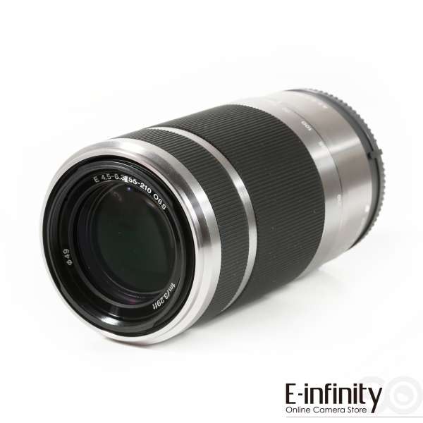 美品 SONY ソニー E 55 120mm f4.5 6.3 SEL55210 Amazon.com : Sony 55-210 mm/F 4,5-6,3 OSS 55 mm-Lens