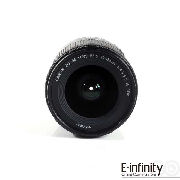 Buy Canon EF-S 10-18mm f/4.5-5.6 IS STM Lens (Retail Box Buy Canon EF-S 10-18mm f/4.5-5.6 IS STM Lens (Retail Box