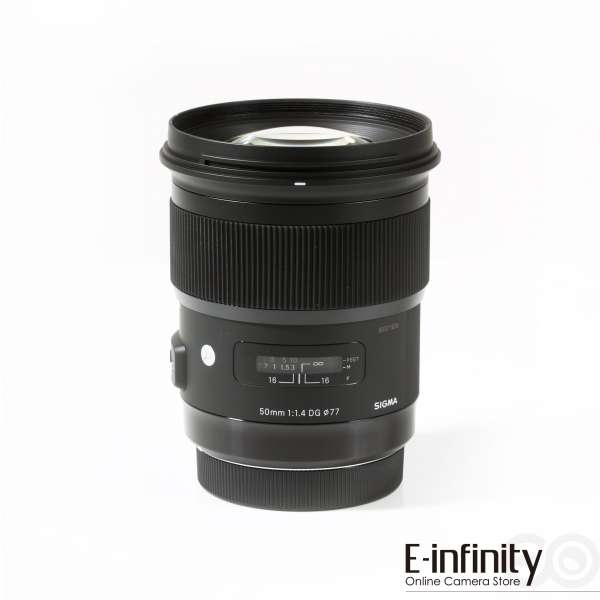 Buy Sigma Art Series 50mm f/1.4 DG HSM Lens for Canon EF - E