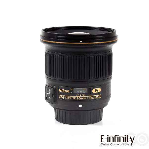 Buy Nikon AF-S NIKKOR 20mm f/1.8G ED Lens - E-Infinity Buy Nikon AF-S NIKKOR 20mm f/1.8G ED Lens - E-Infinity