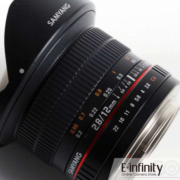 Buy Samyang 12mm f/2.8 ED AS IF NCS UMC Fisheye Lens for Canon EF