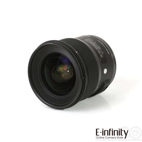 Buy Sigma 24mm f/1.4 DG HSM Art Lens for Canon EF - E-Infinity