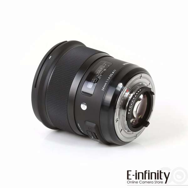 Buy Sigma 24mm f/1.4 DG HSM Art Lens for Nikon F - E-Infinity