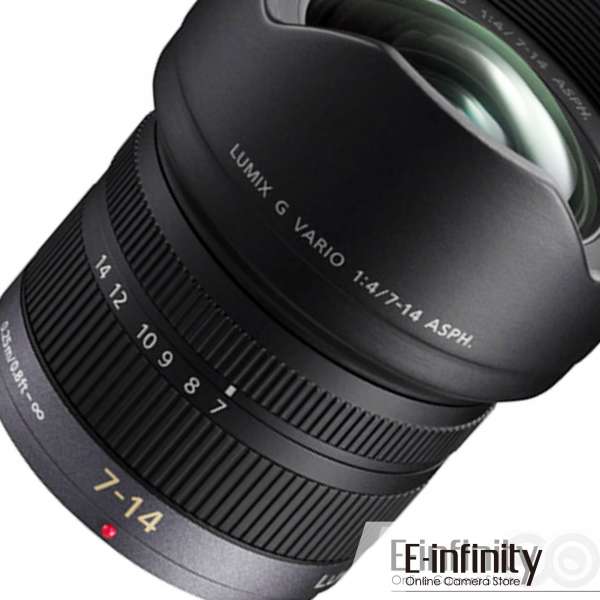 Comprar Panasonic Lumix G Vario 7-14mm f/4 ASPH. Lente - E-Infinity