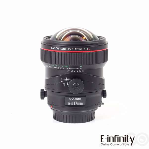 Cumpără Obiectiv Canon TS-E 17mm f/4 L Tilt-Shift - E-Infinity