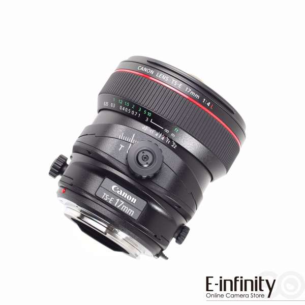 Objectif Canon TS-E 17mm F/4L - Grand Angle à Bascule Et Décentrement - Occasion