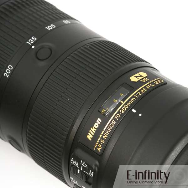 Buy Nikon AF-S NIKKOR 70-200mm f/2.8E FL ED VR Lens - E-Infinity
