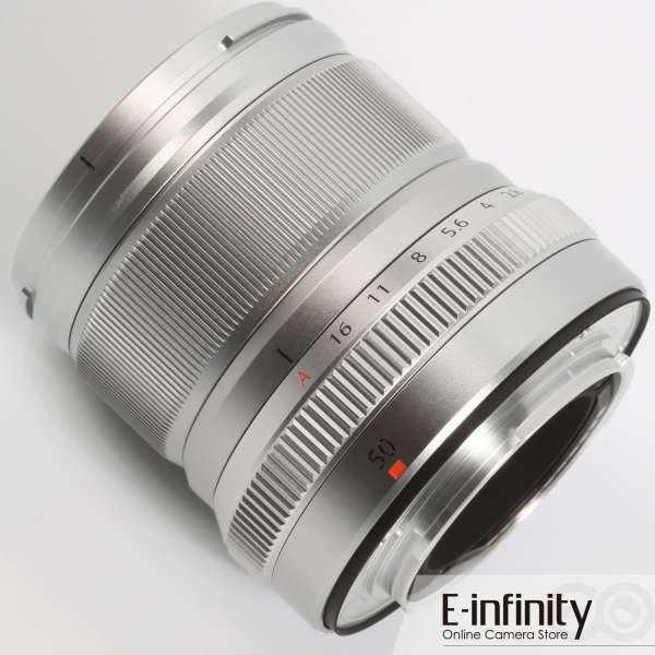 Buy Fujifilm XF 50mm f/2 R WR Lens (Silver) - E-Infinity