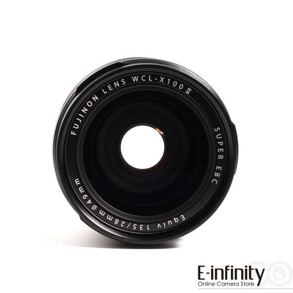 Buy Fujifilm WCL-X100 II Wide Conversion Lens for X100F (Black