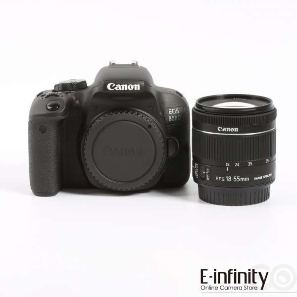 Buy Canon EOS 800D Digital SLR Camera + EFS 1855mm f/45.6 IS STM