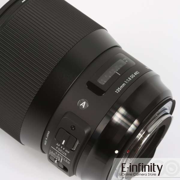 Buy Sigma 135mm f/1.8 DG HSM Art Lens for Canon EF - E-Infinity