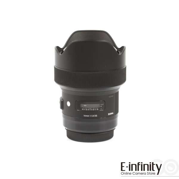 Buy Sigma 14mm f/1.8 DG HSM Art Lens for Canon EF - E-Infinity
